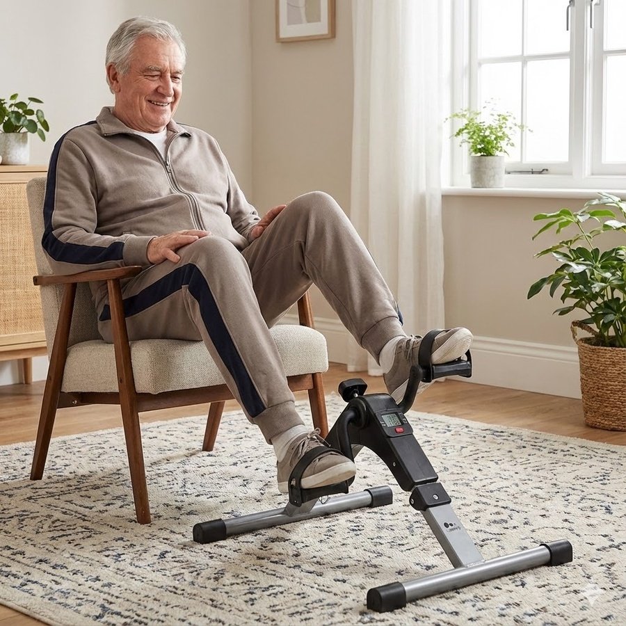 جهاز تمرين منزلي قابل للطي مزود ببدالات وشاشة LCD مع الشحن المجاني